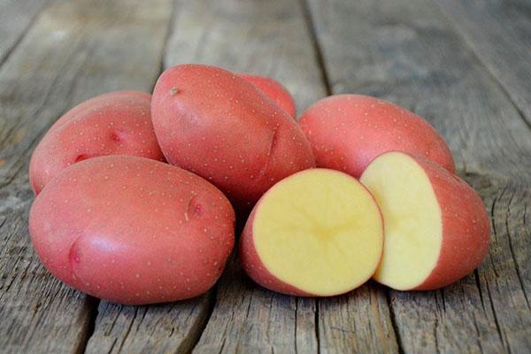 Patatas al rosar cortadas