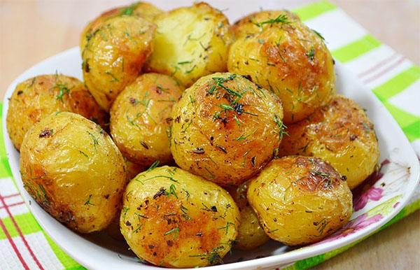 patatas aromáticas con romero