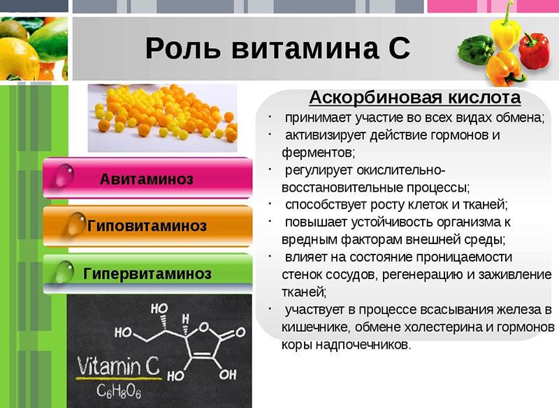 vitamine C dans la nectarine