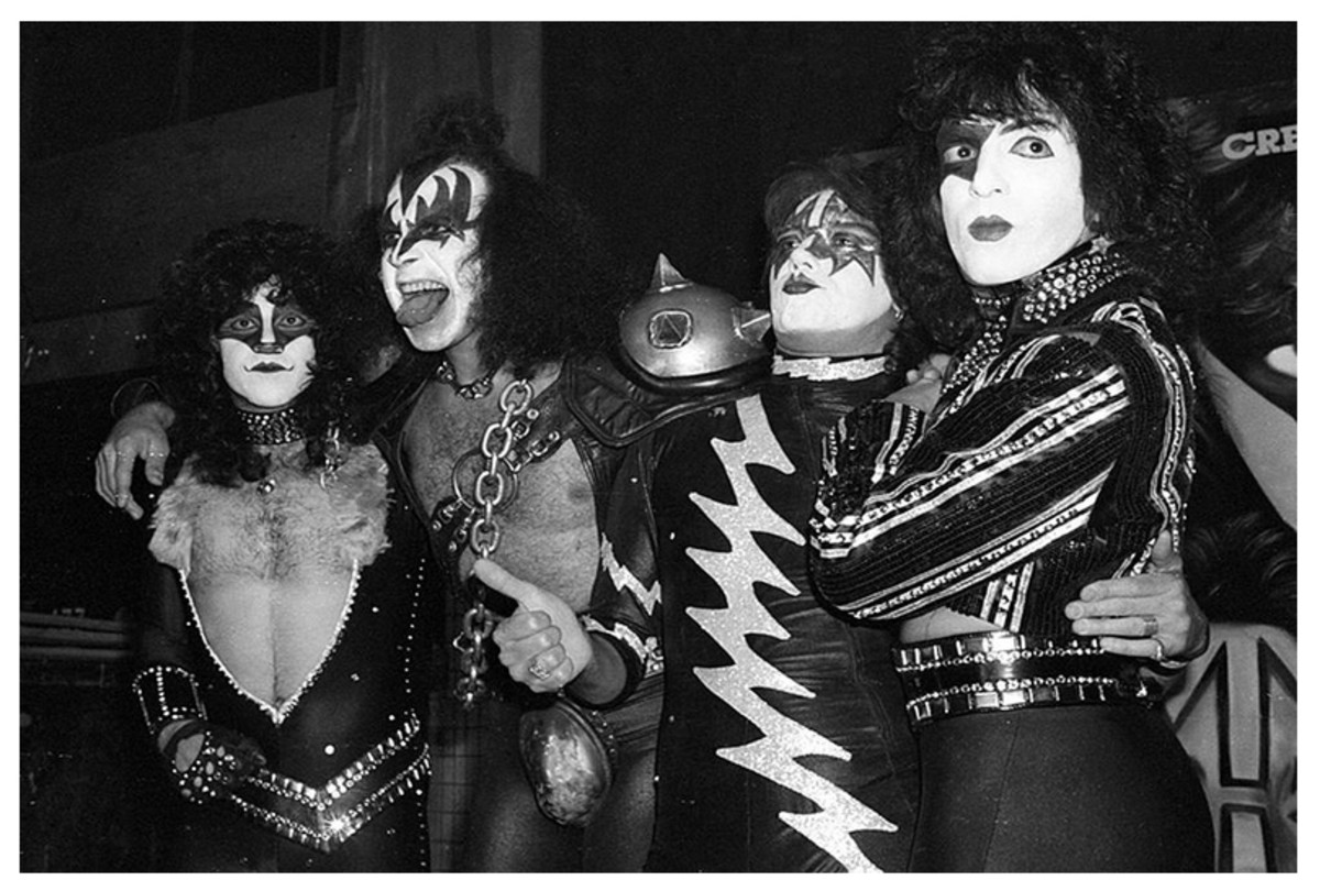 1980 -1982: Gene Simmons, Paul Stanley, Ace Frehley, Eric Carr