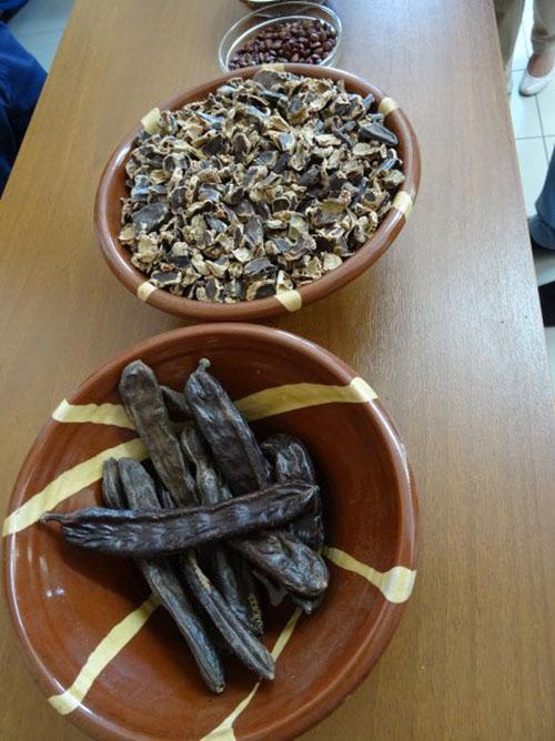 vainas secas para cocinar