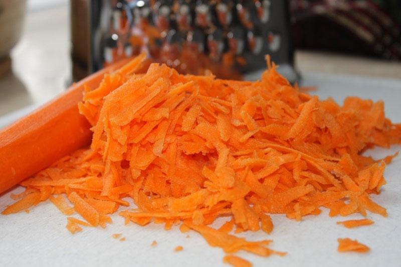 râper les carottes
