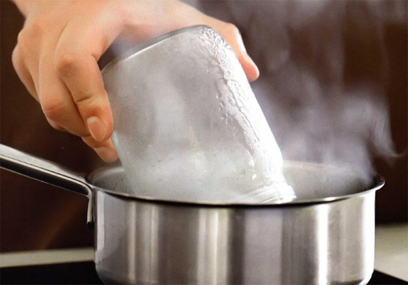 stériliser les pots