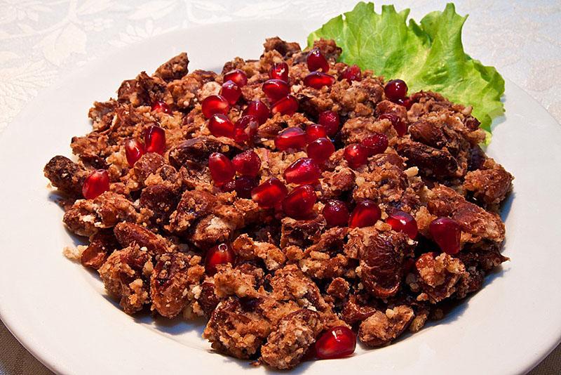 lobio avec sauce aux arachides