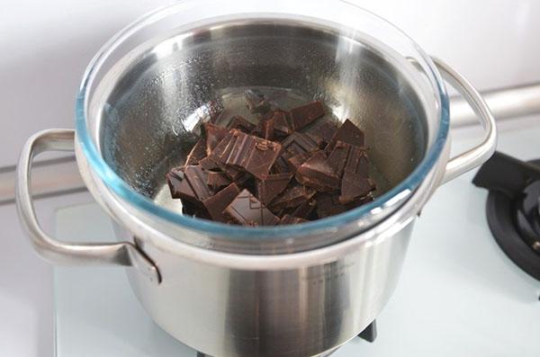 derretir chocolate