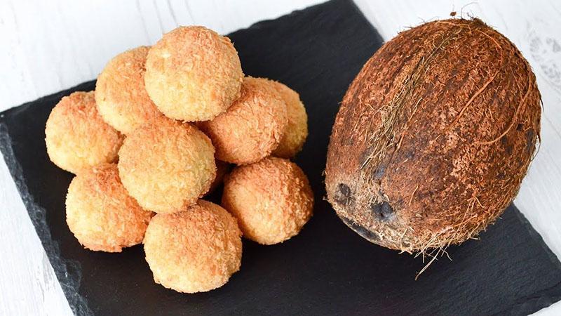 recette de biscuits à la noix de coco avec du miel