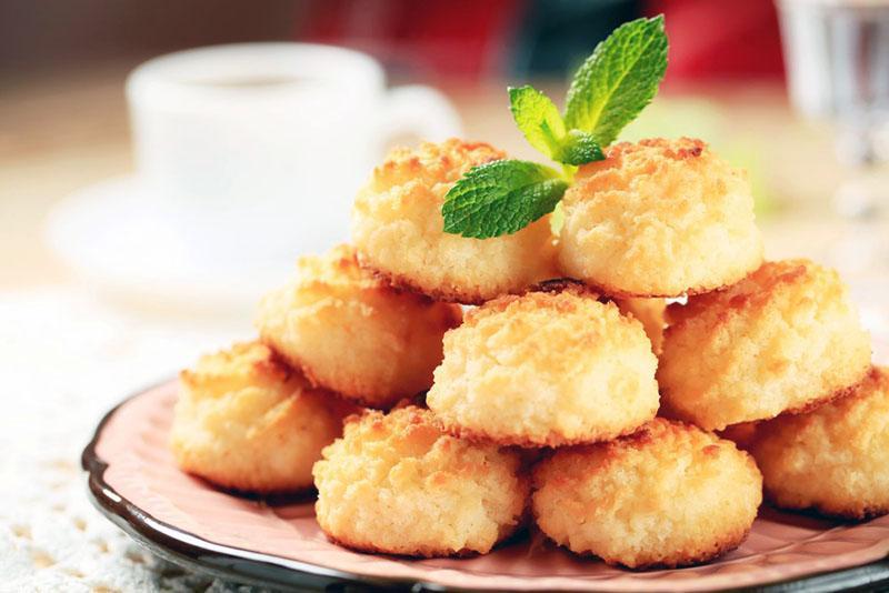 recette de biscuits à la noix de coco et à la banane