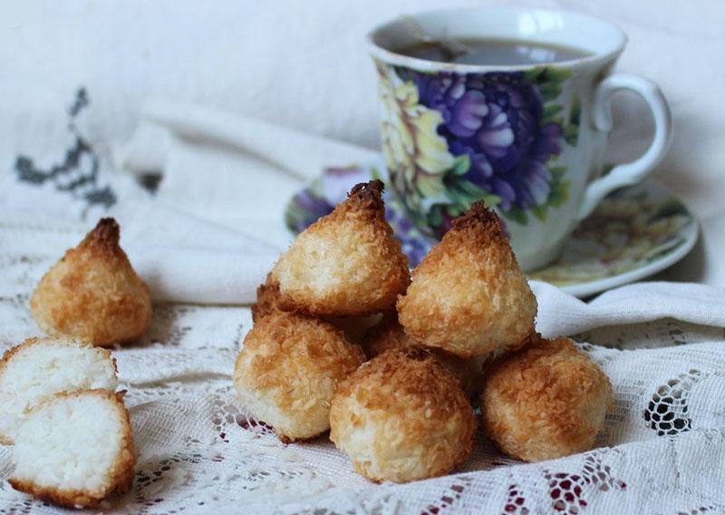 receta de galleta de coco sin huevos