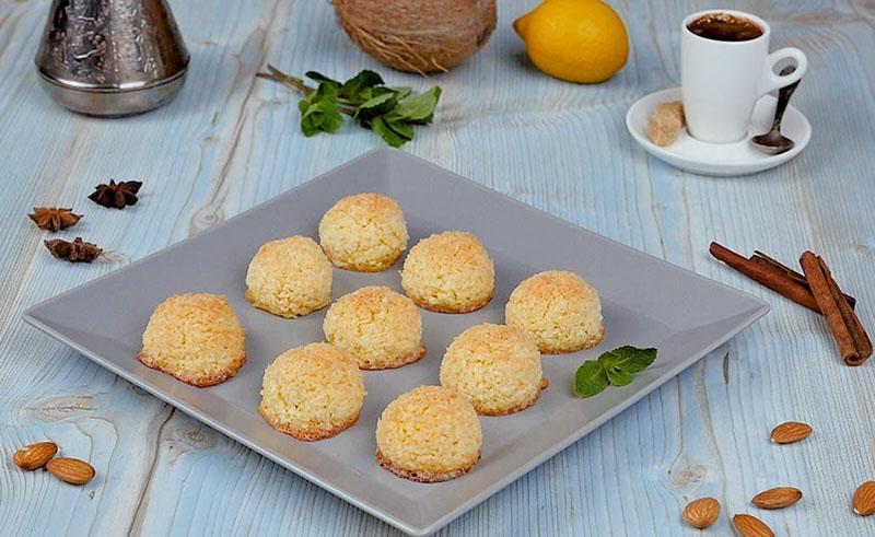 receta de galleta de coco con chocolate