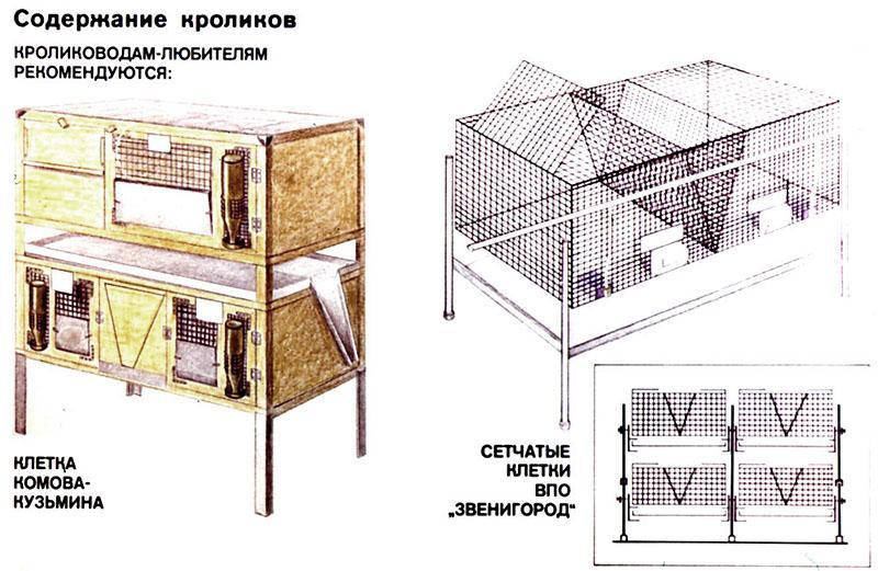 cage à lapins modulaire