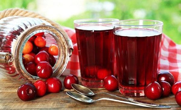 compote de cerises pour l'hiver