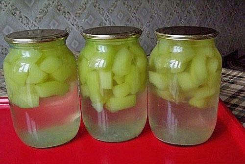 compotée de courgettes simples