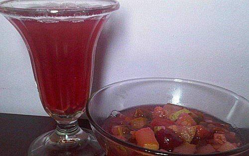 compote de prunes et courgettes