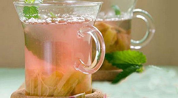 compota de ruibarbo y naranja