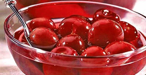 cerises dans leur jus