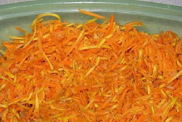 preparar zanahorias coreanas