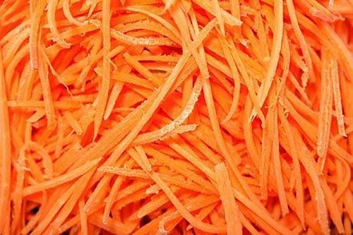 râper les carottes pour rouler