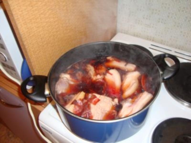 manteca de cerdo humeante con humo líquido