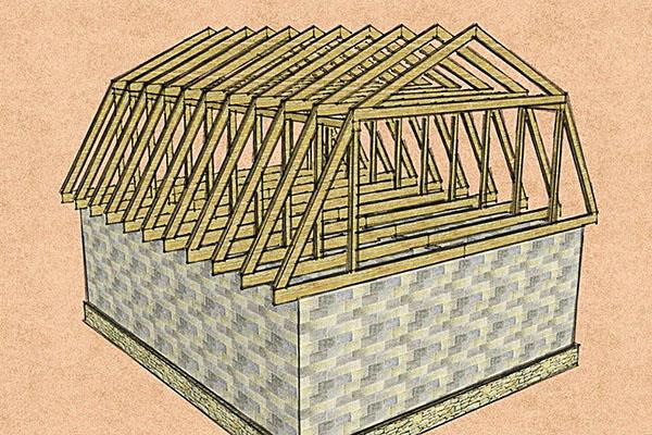 conception de toit de toit