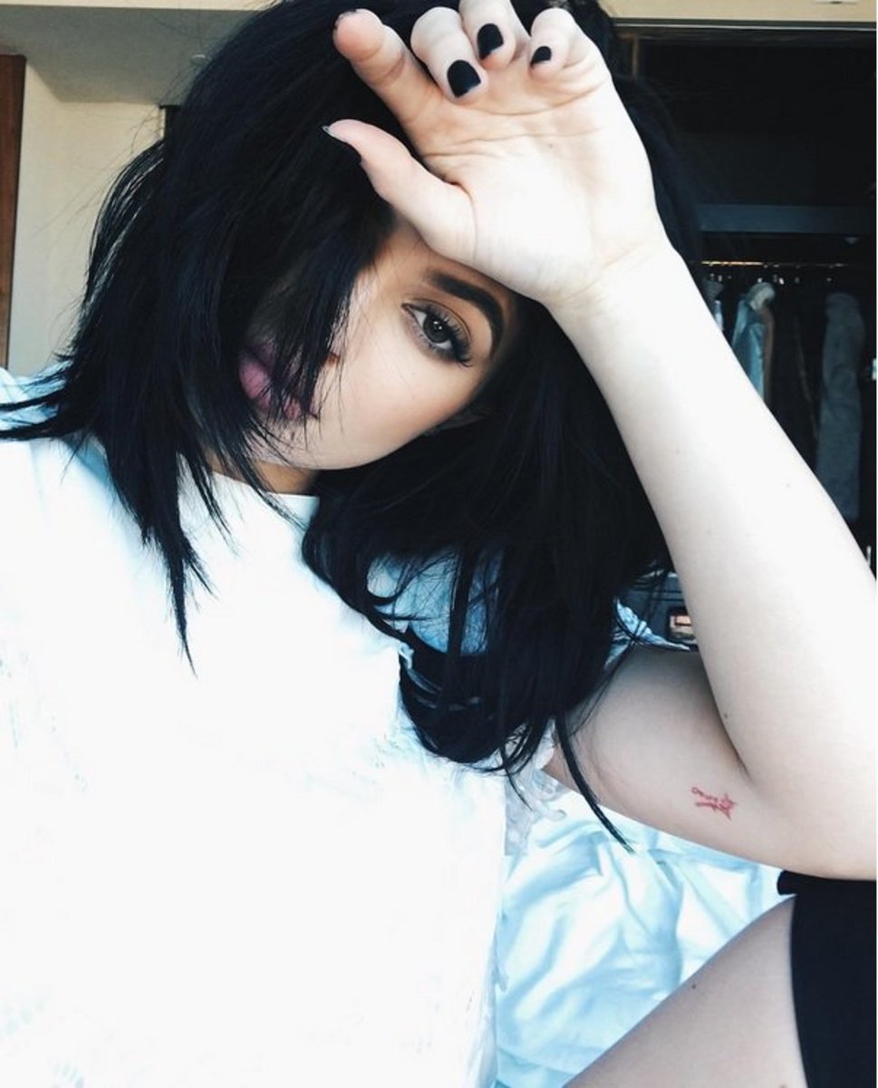 Kylie Jenner Arm Tattoo