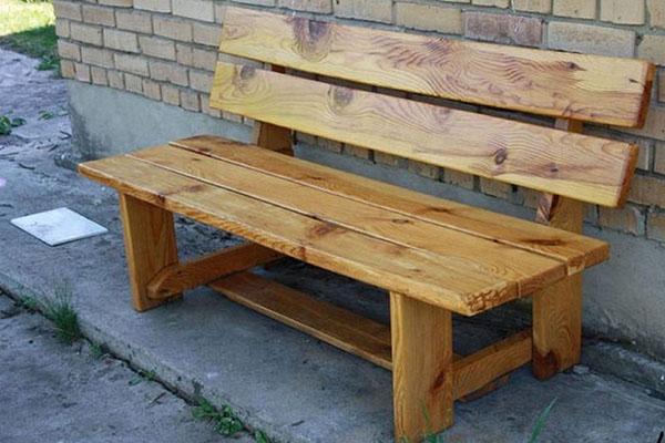 banc confortable