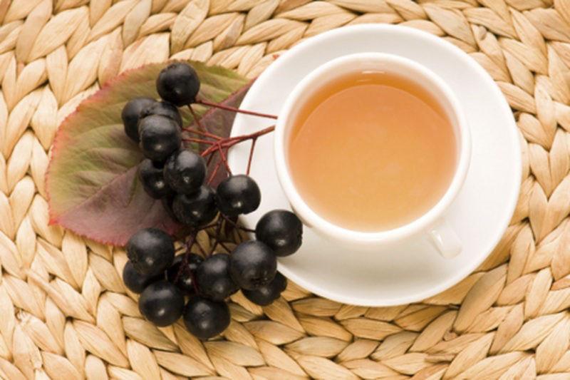 té de chokeberry