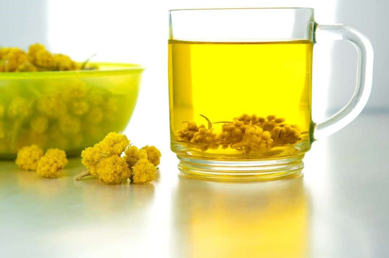 infusion de canuper pour les helminthiases