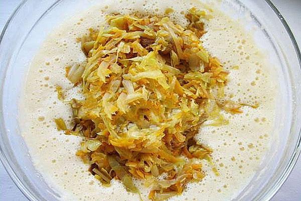 mezclar repollo con salsa