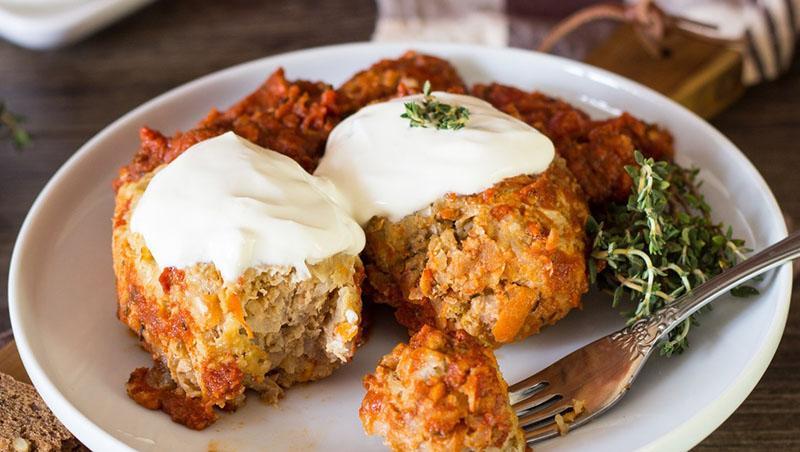 rouleaux de chou paresseux: une recette au four de Natalia Kalnina