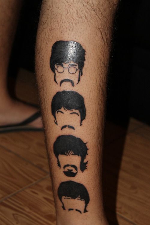 Let It Be ... Die besten Beatles-Tattoos auf dieser Seite der Abbey Road