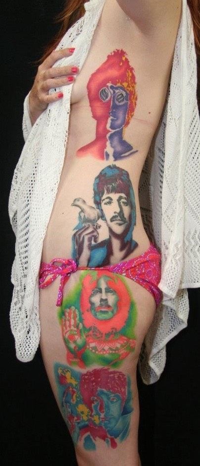 Let It Be ... Die besten Beatles-Tattoos auf dieser Seite der Abbey Road