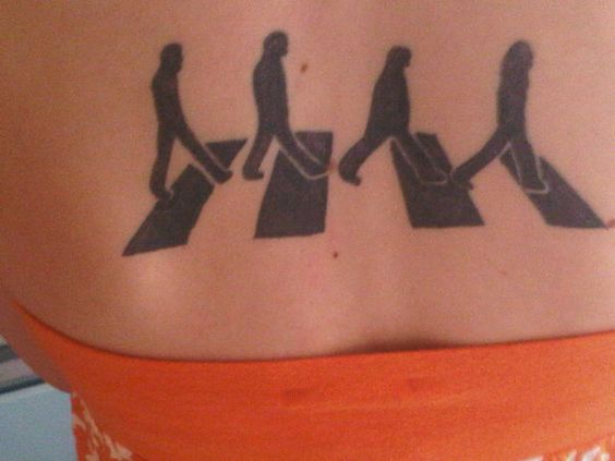 Let It Be ... Die besten Beatles-Tattoos auf dieser Seite der Abbey Road