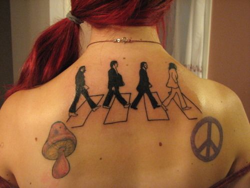 Nechte to být ... Nejlepší tetování Beatles na této straně Abbey Road