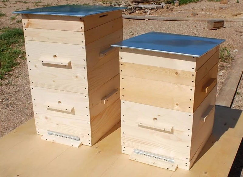 colmenas de abejas de bricolaje