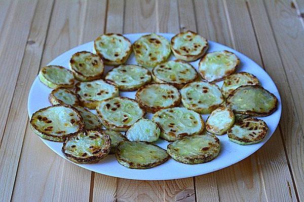 faire revenir les courgettes