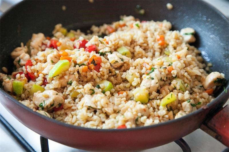 bulgur con pollo