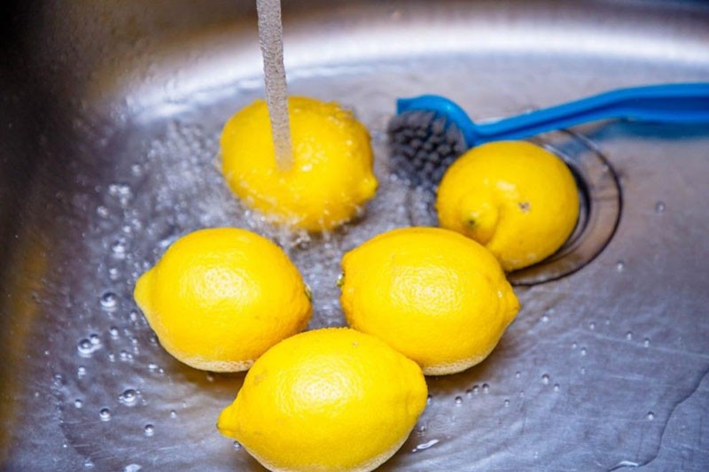 laver les citrons