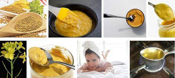 diferentes recetas de mascarillas para el cabello mostaza