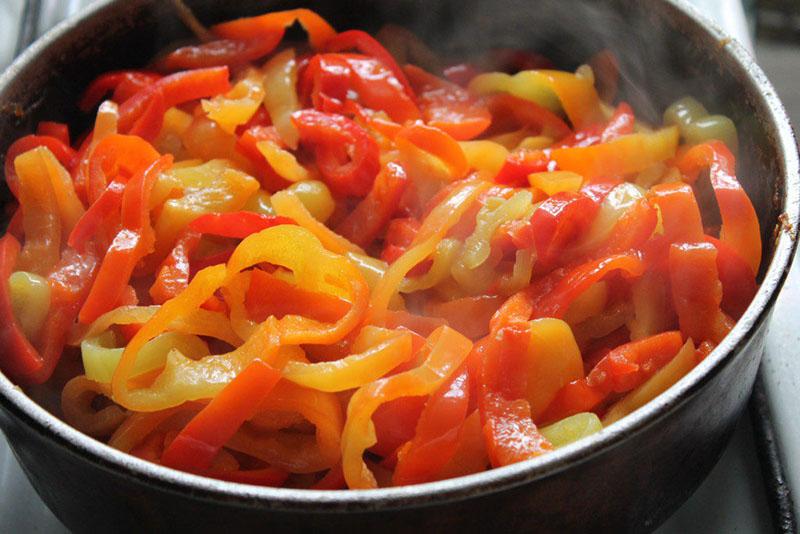 freír verduras