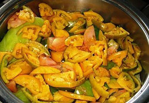 ragoût de choux aux légumes