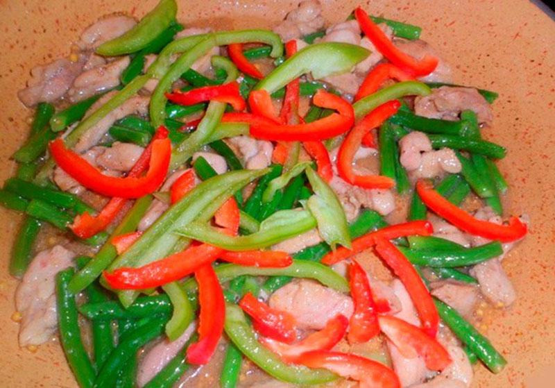 agregar verduras