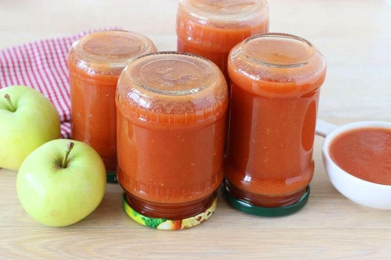 recetas de salsa de tomate para el invierno