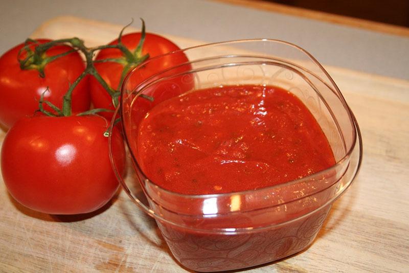 salsa de tomate sin vinagre