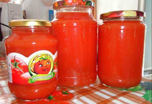 jugo de tomate sin esterilizar