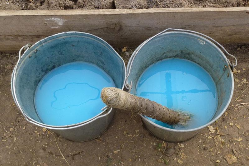 solution de sulfate de cuivre