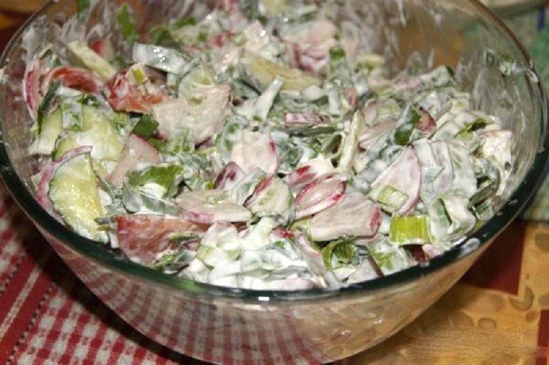 salade printanière au rocumball