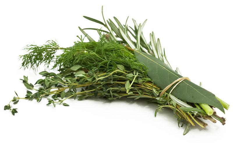 ramasser un bouquet de garni