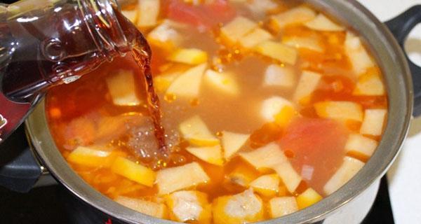 agregar jugo de granada