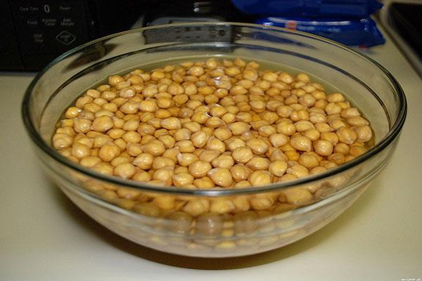 garbanzos para sopa de cordero y ciruela cereza