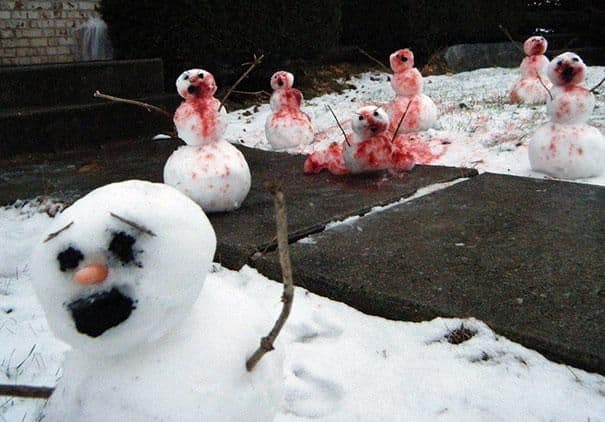 Die Zombie-Schneemann-Apokalypse war noch schlimmer als erwartet....